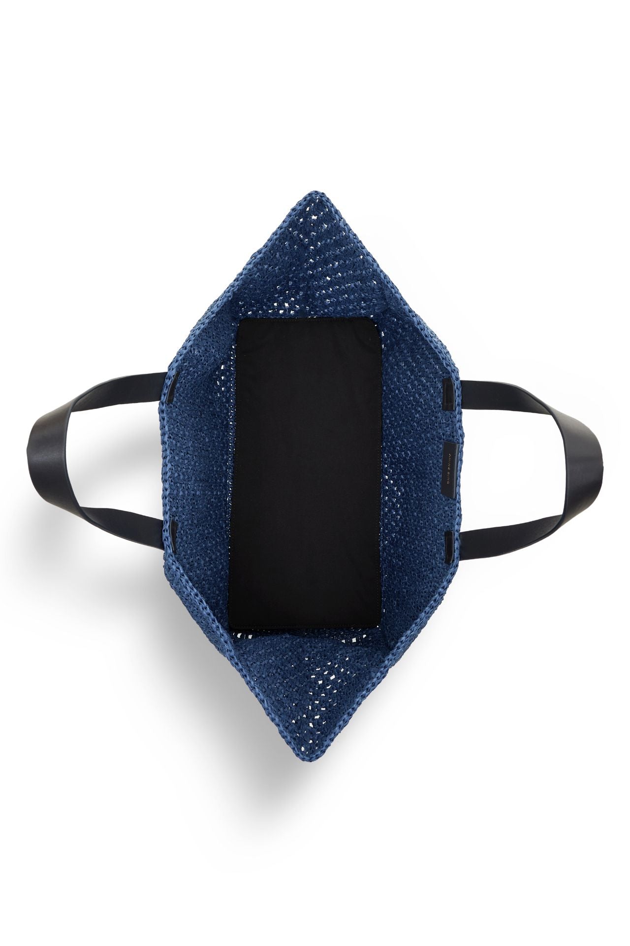 Anine Bing Large Rio Tote Marine Blue