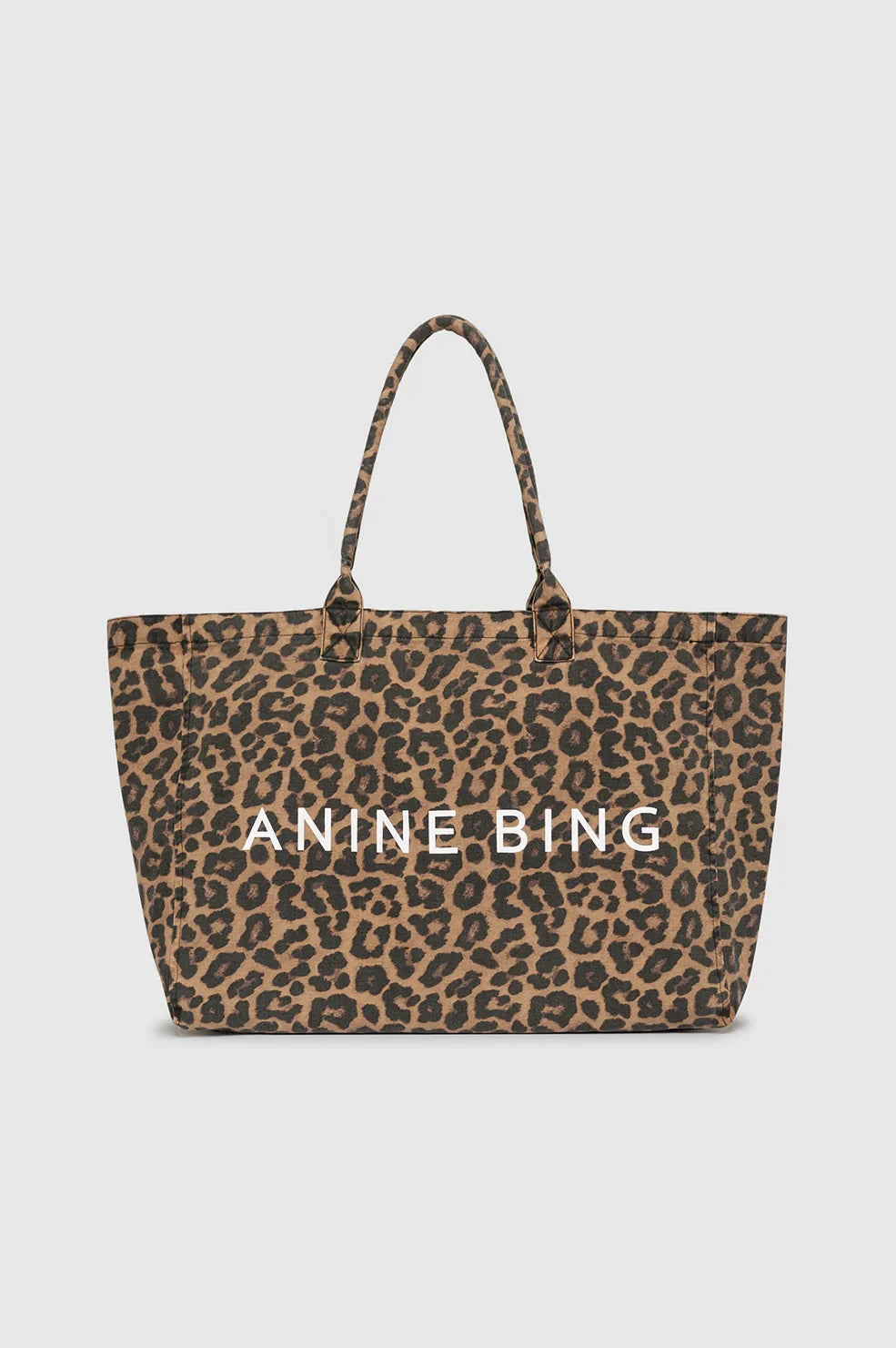 Leo Canvas Tote Leopard