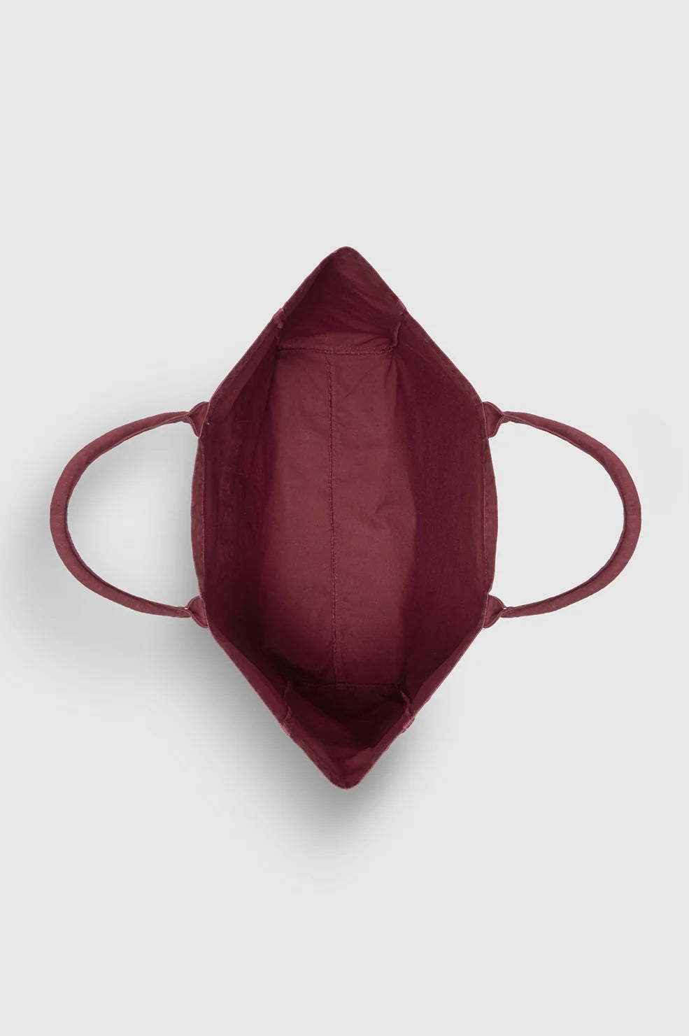 Anine Bing Leo Canvas Tote Collegiate - Fig