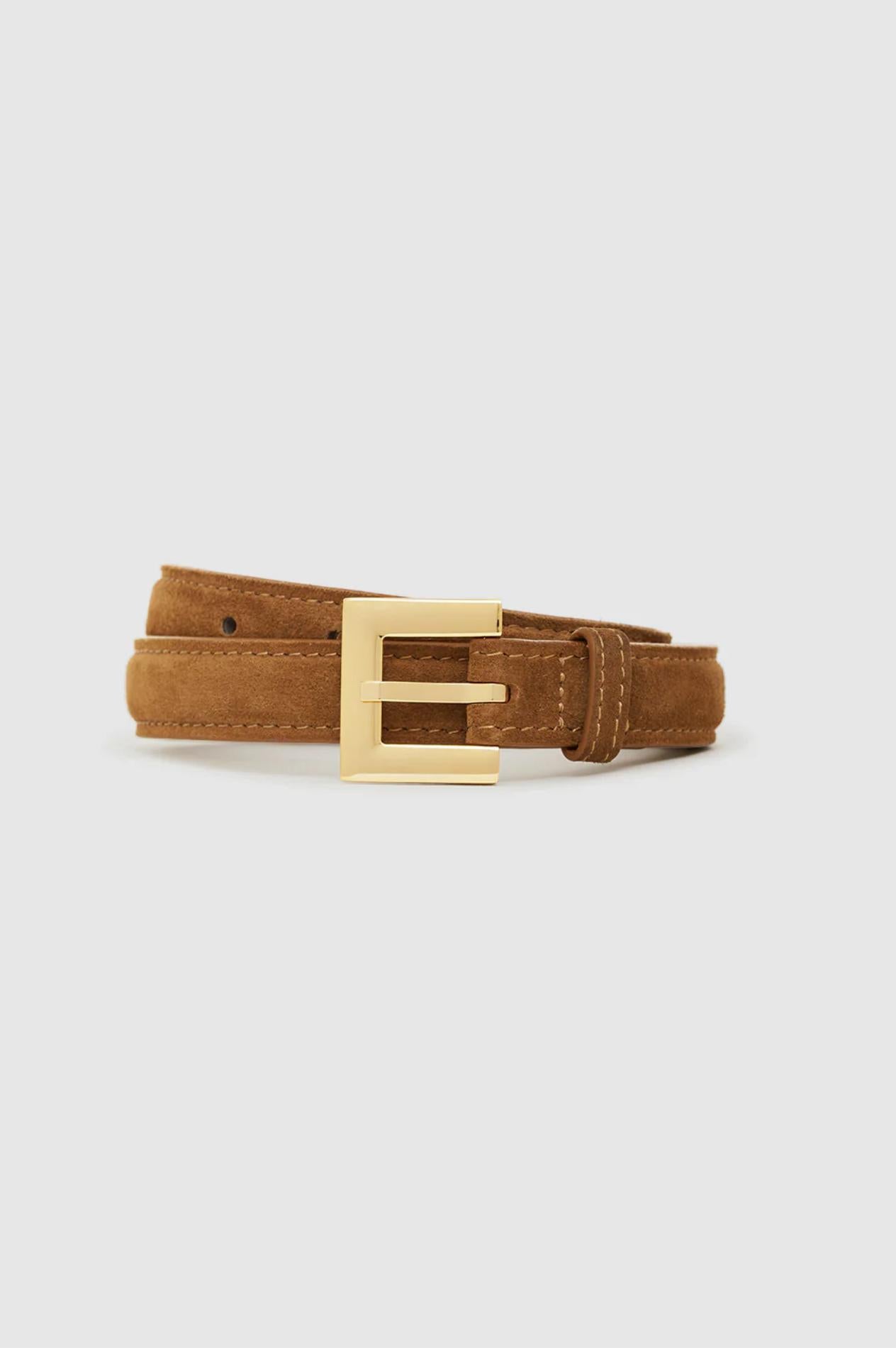 ANINE BING | Nicola Belt Tobacco