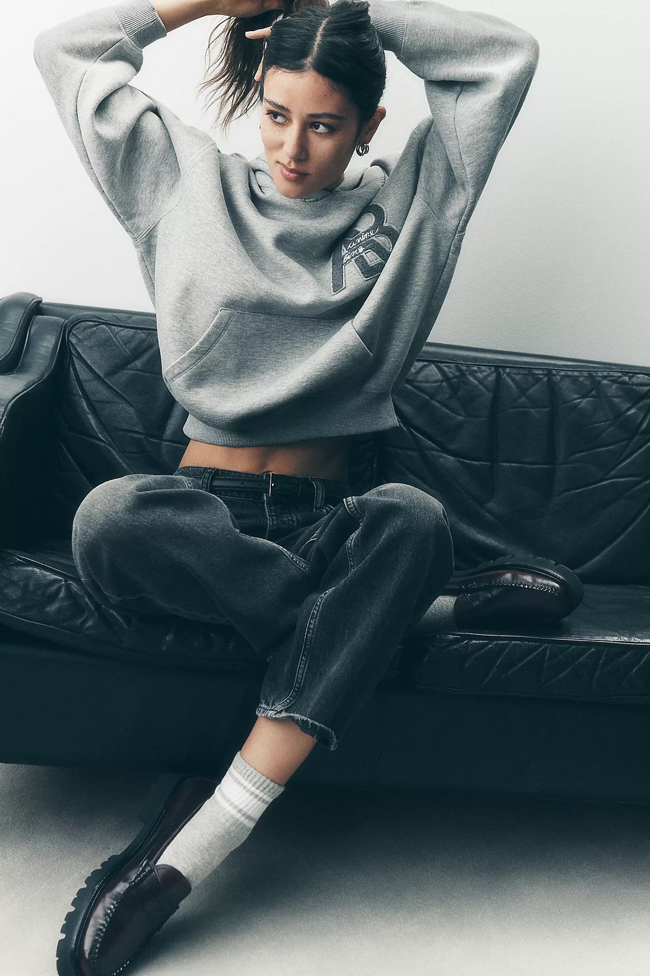 Jaci Hoodie Heather Grey