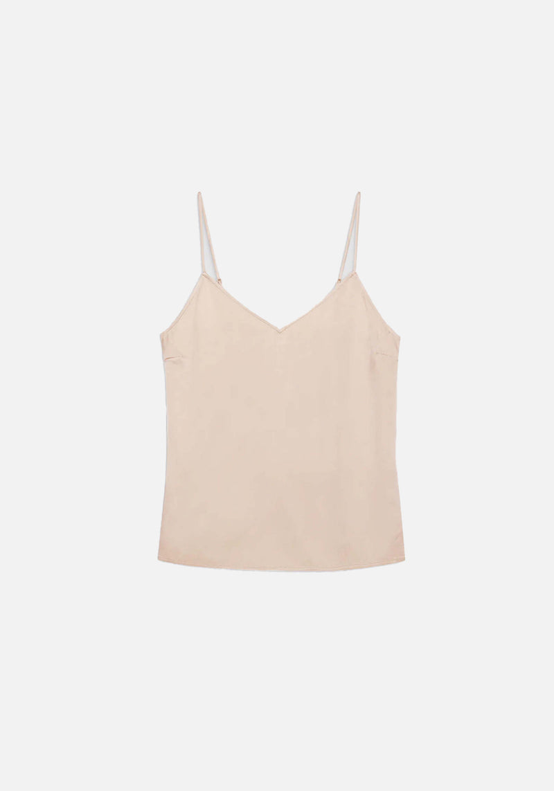 GWYNETH SILK CAMISOLE CHAMPAGNE