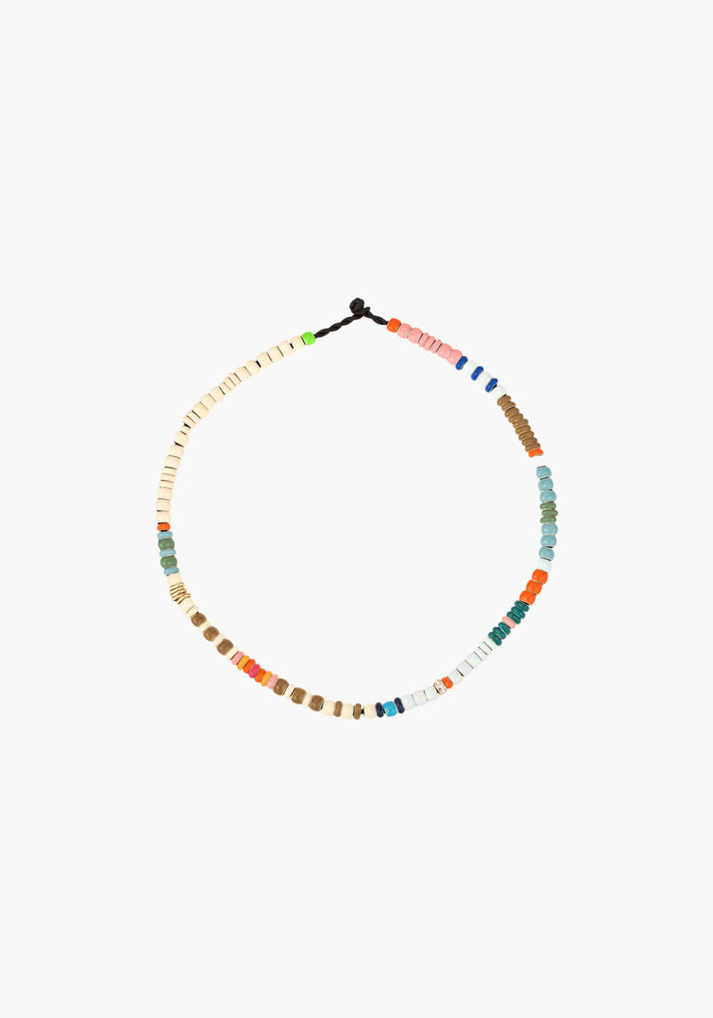 Pre-Order | BEAD PARTY ALL ENAMEL BOARDWALK NECKLACE