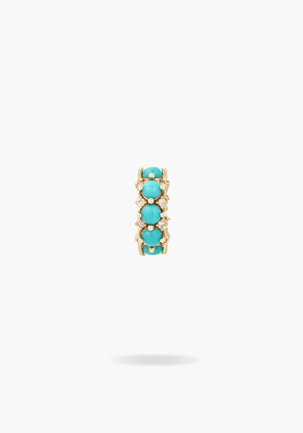 Pre-Order | TURQUOISE + DIAMOND ROUNDS BIG BEAD