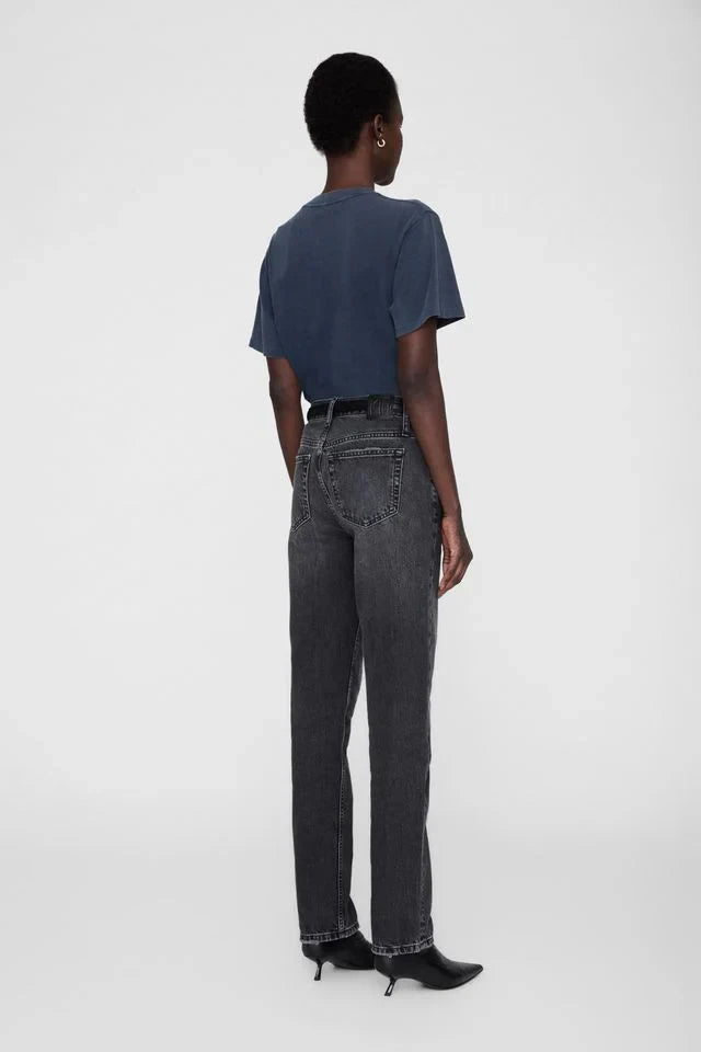 Lili Tee Snake Washed Black