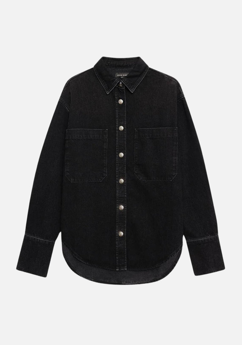 Pre-Order | DANTE SHIRT IRON BLACK DENIM