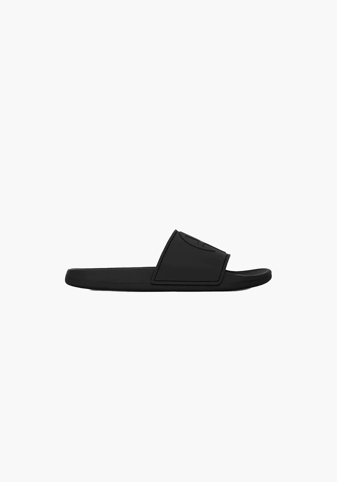 ISLA SLIDES BLACK MONOGRAM Anine Bing Tuchuzy