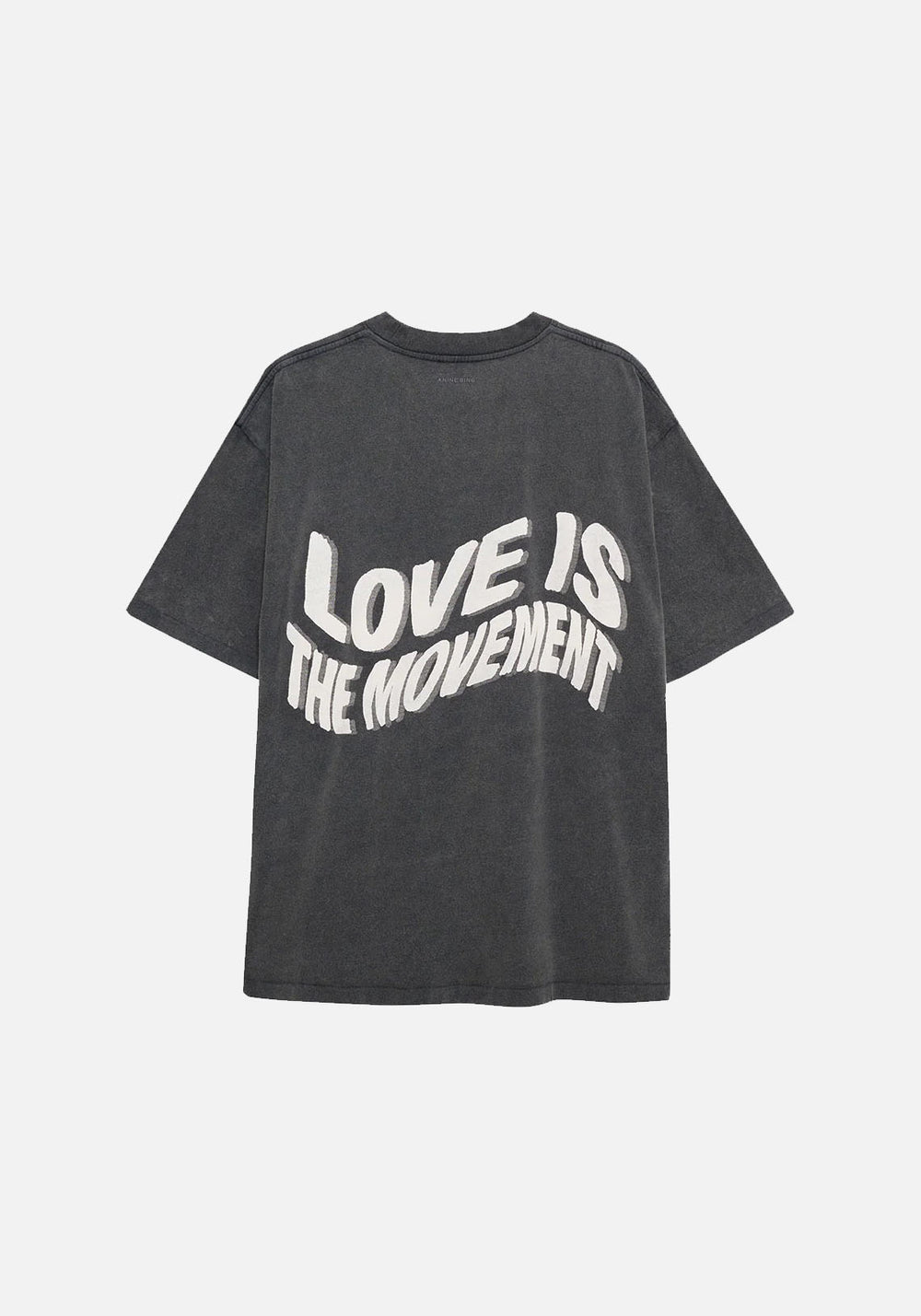 KENT TEE LOVE WASHED BLACK