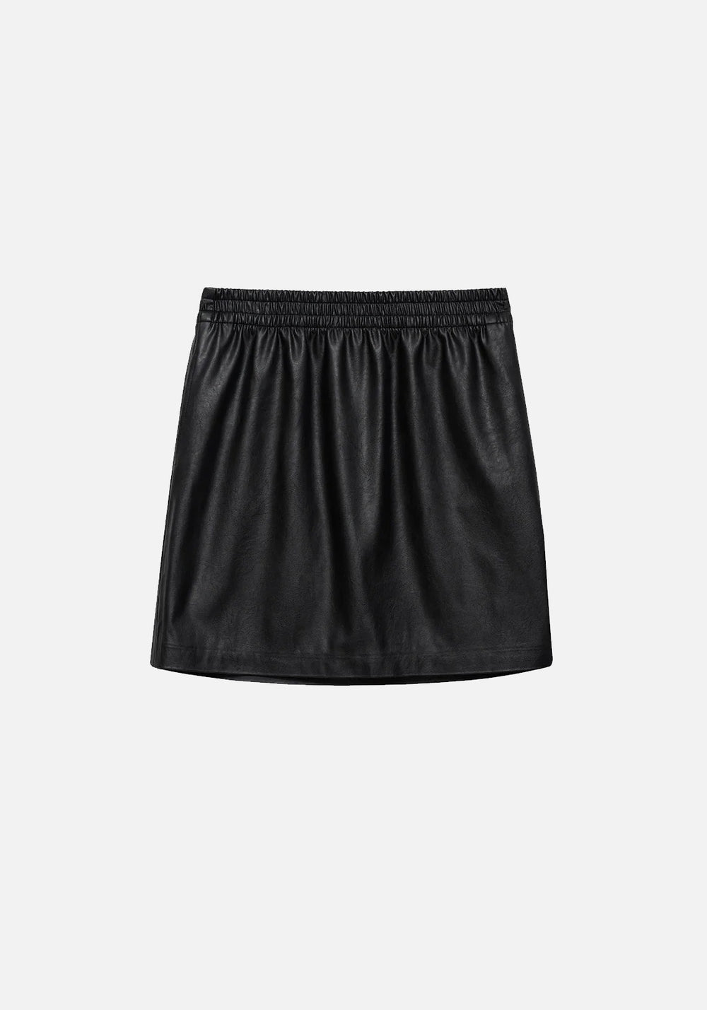 Pre-Order | SOTO SKIRT BLACK VEGAN LEATHER