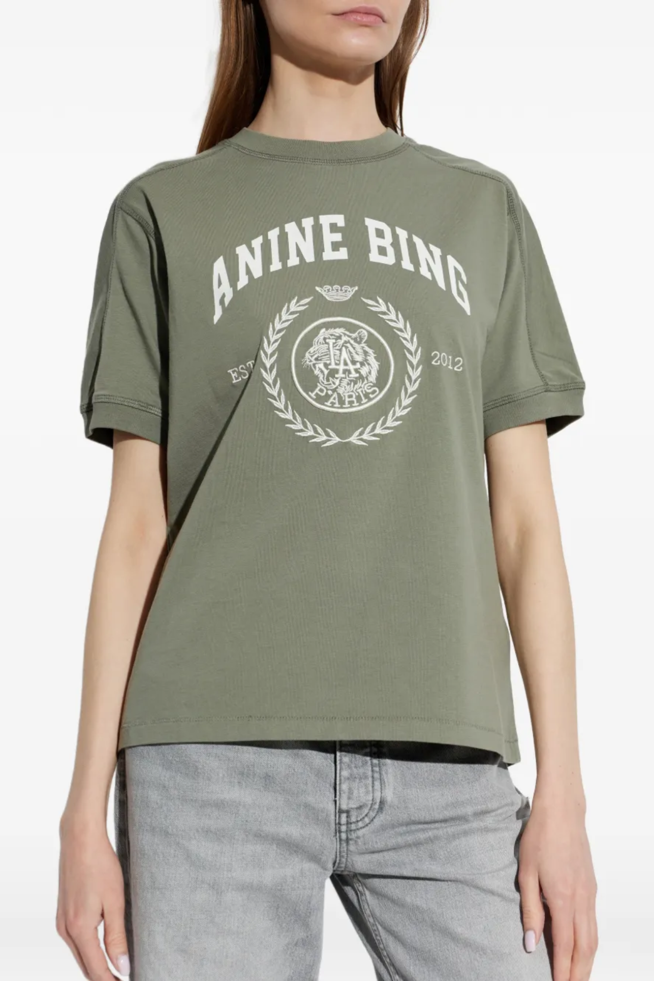 Jaylin Tee Collegiate Washed Sage