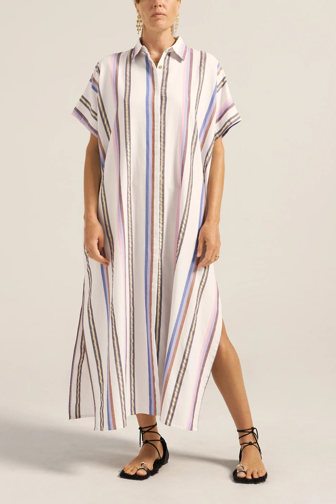 Apollo Caftan Thessa Stripe