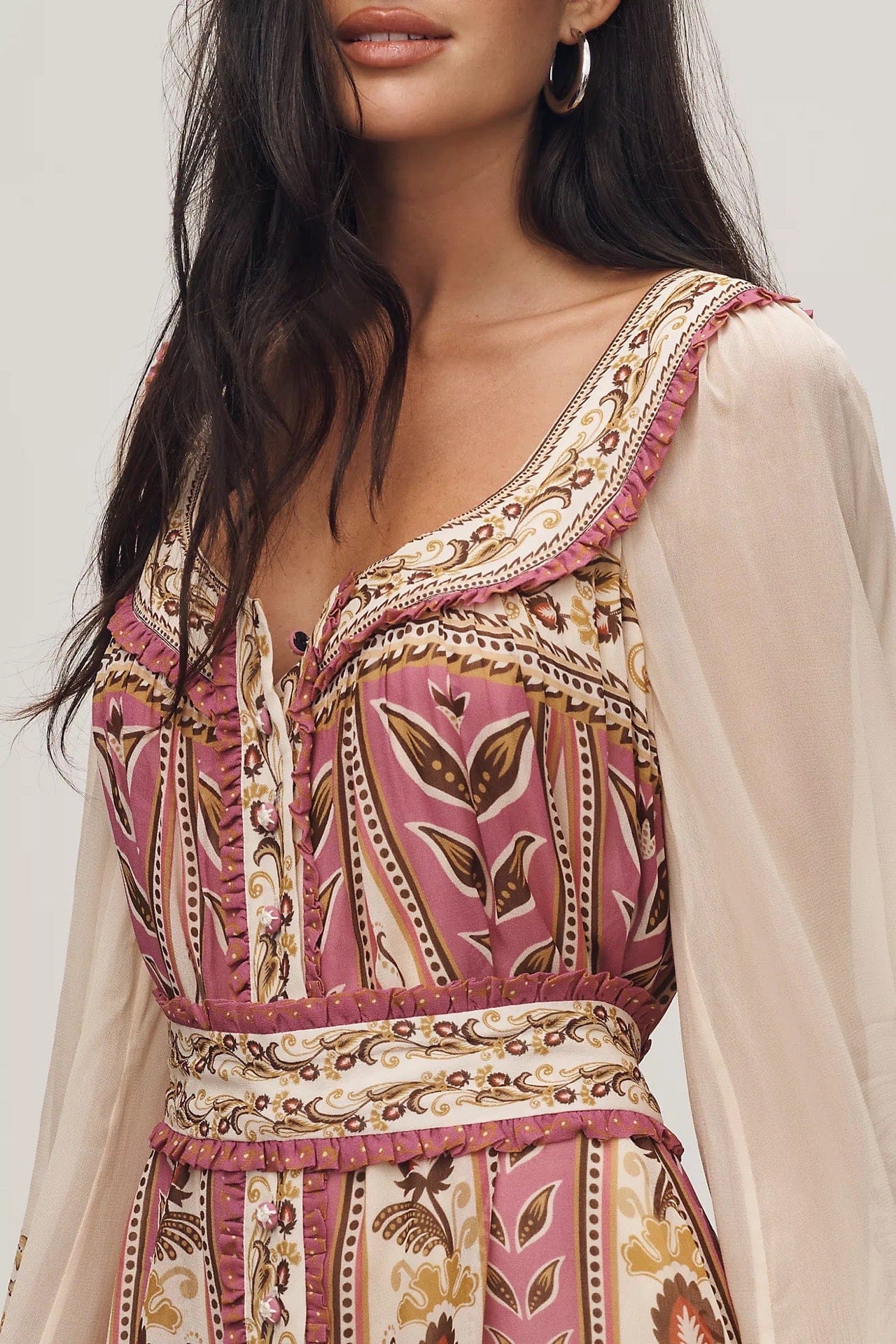 Farm Rio Delicate Ainika Mini Dress