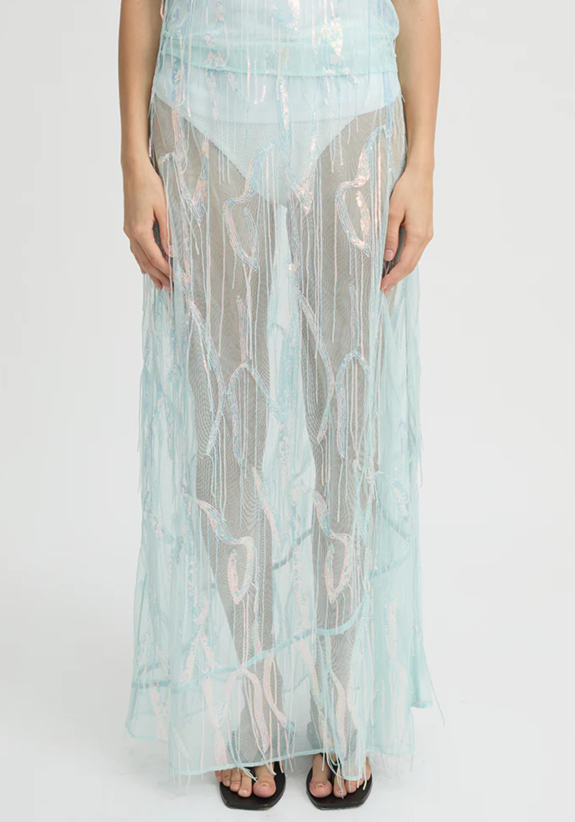 HAZEL SKIRT TURQUOISE