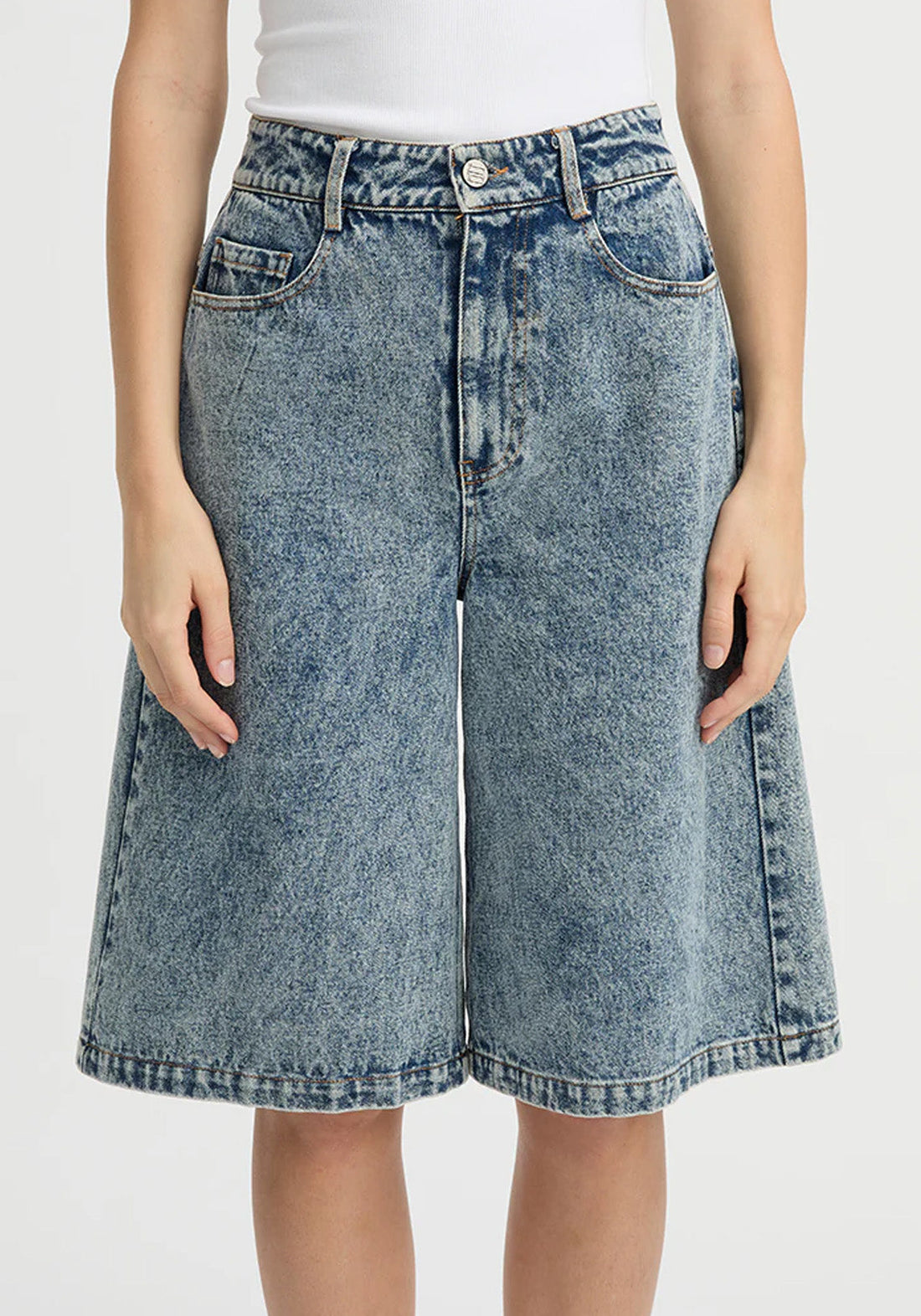 VELO SHORTS WASHED DENIM