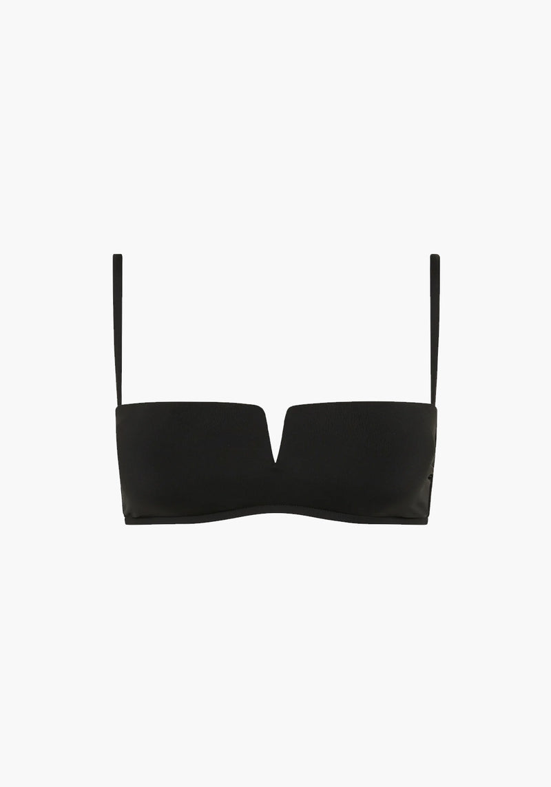 PARIS BIKINI TOP BLACK