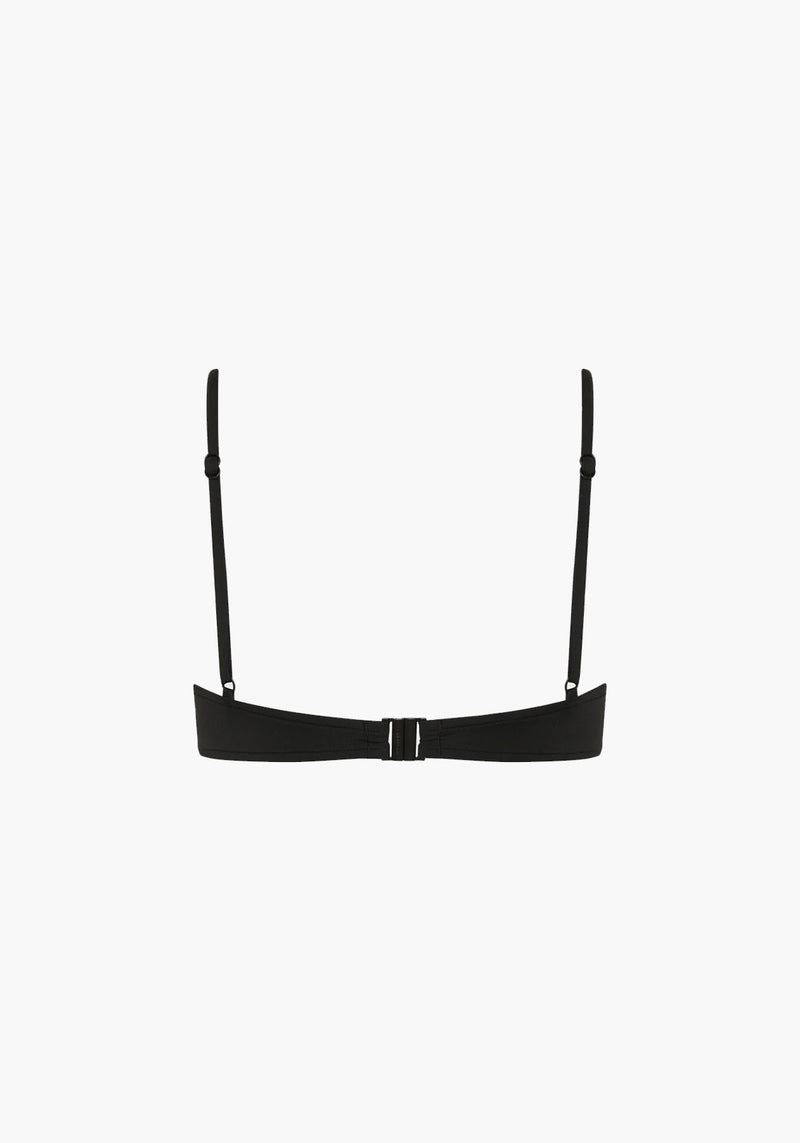 PARIS BIKINI TOP BLACK