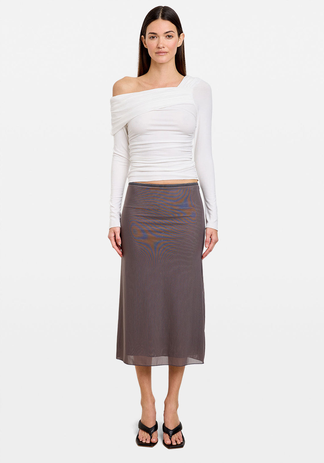 Cross Over Ls Top White