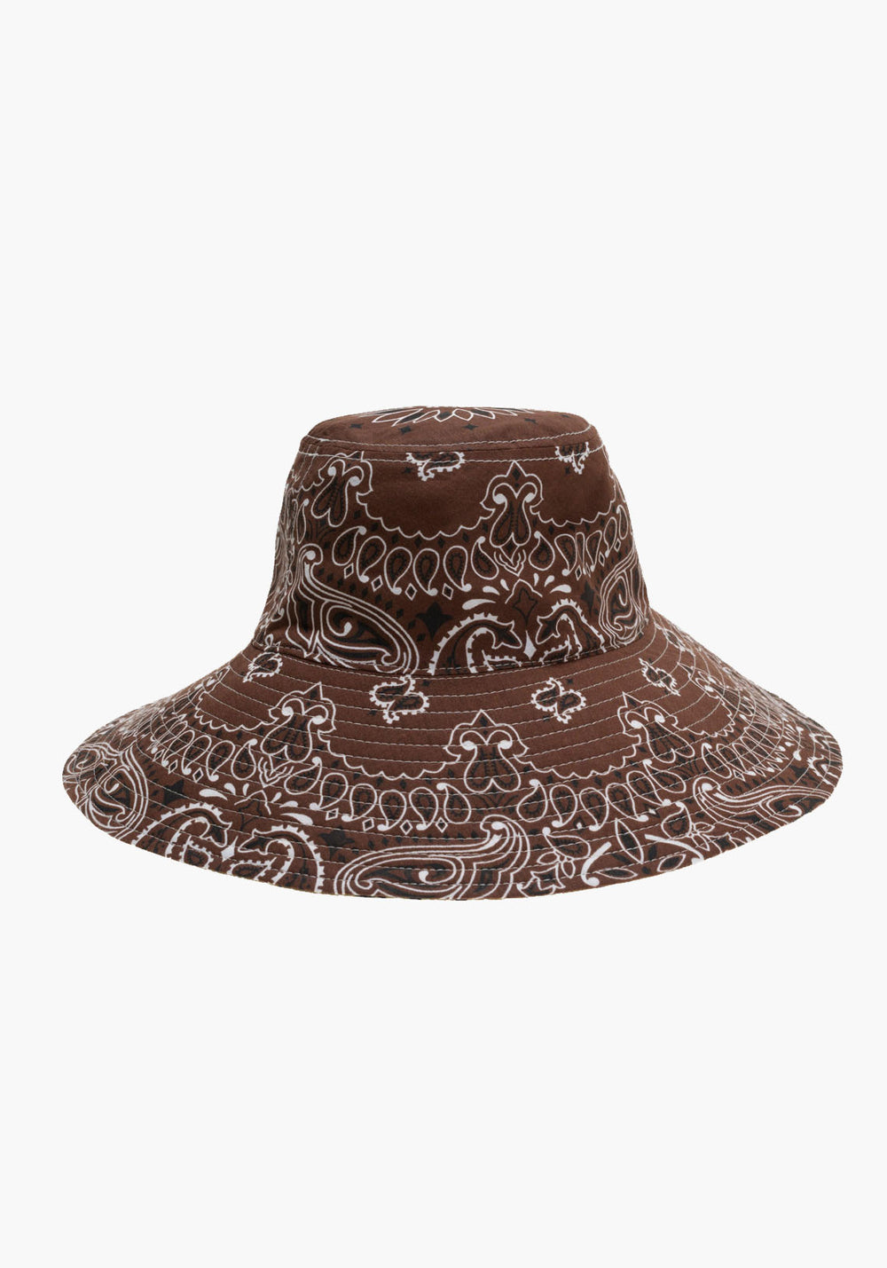 HAT CAPELINE MARRON BEIGE