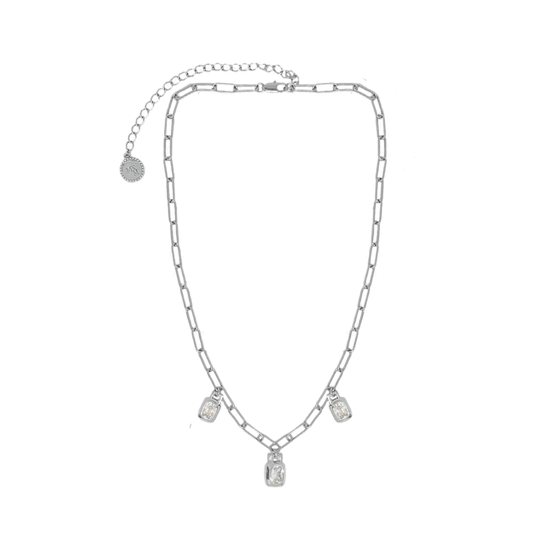 Angelica necklace silver