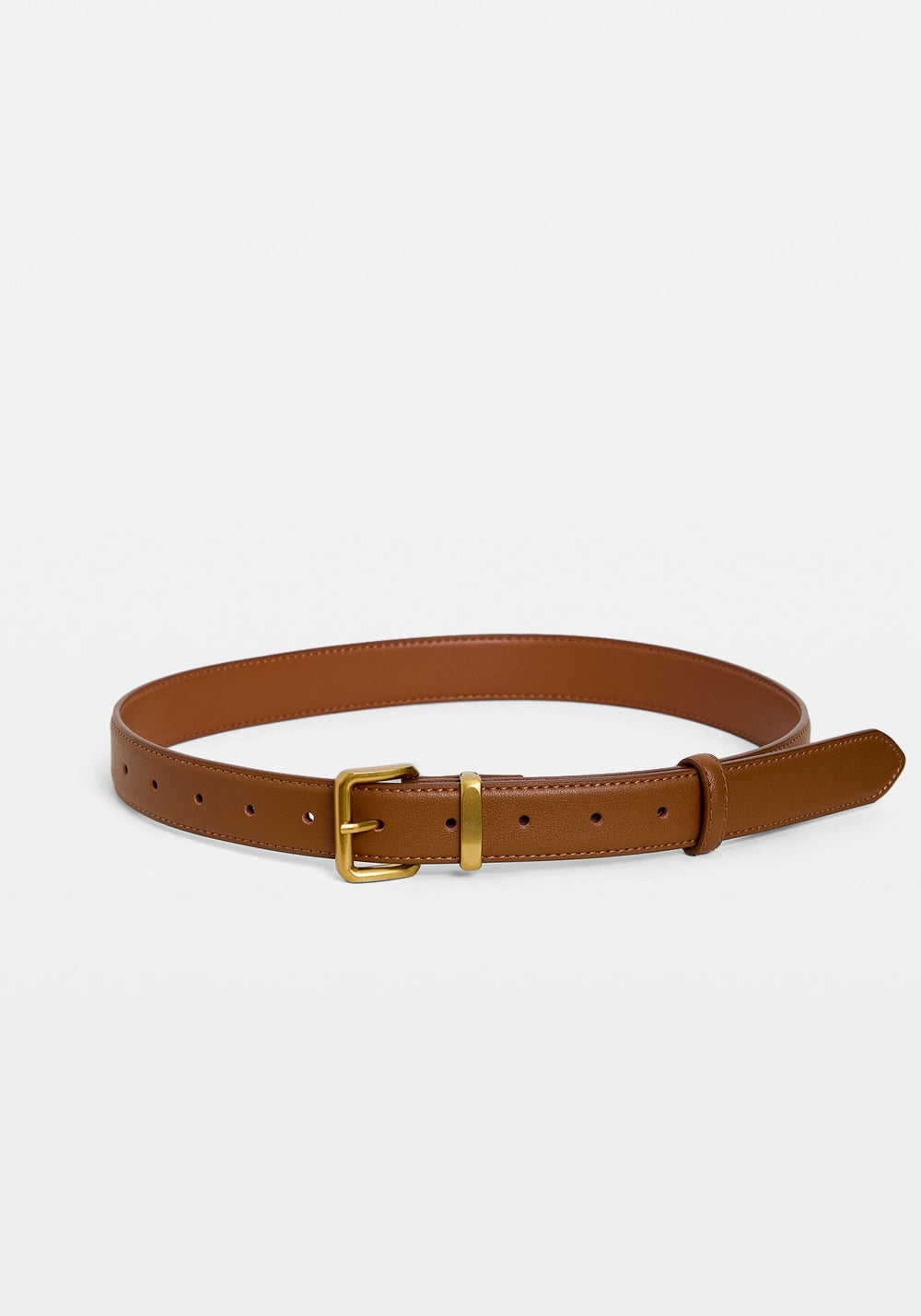 CLASSIC BELT TAN / GOLD