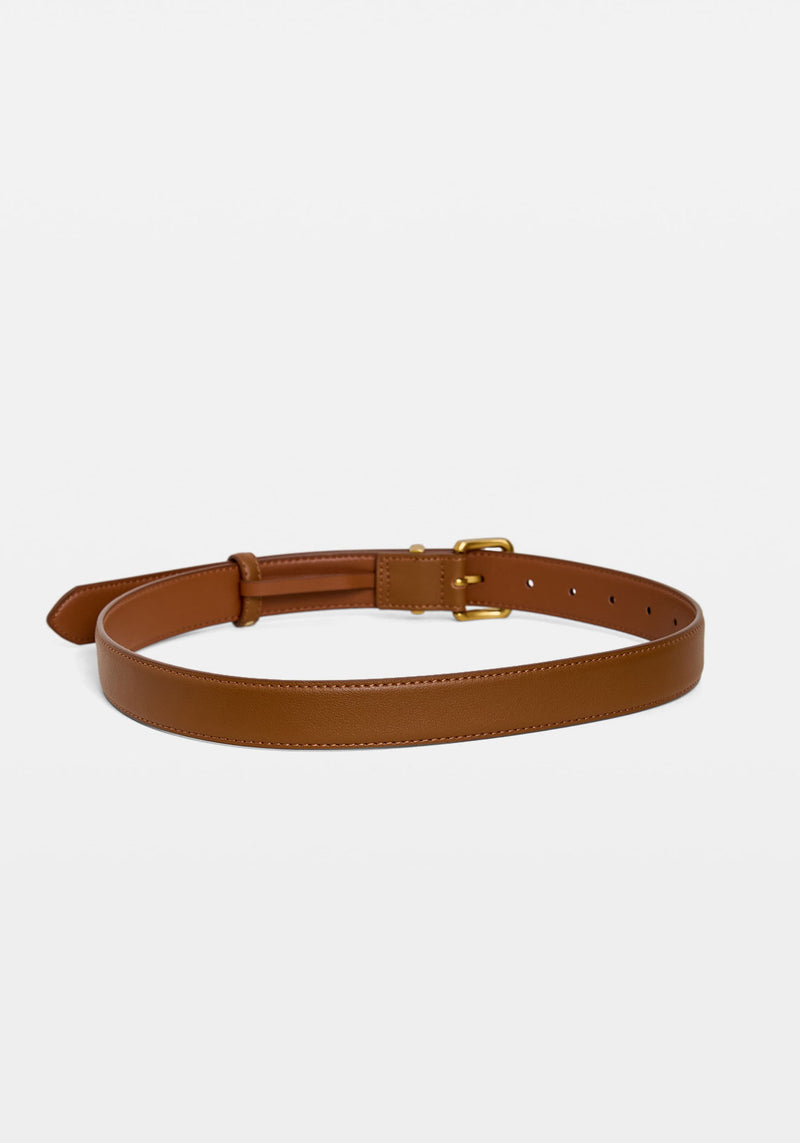 CLASSIC BELT TAN / GOLD