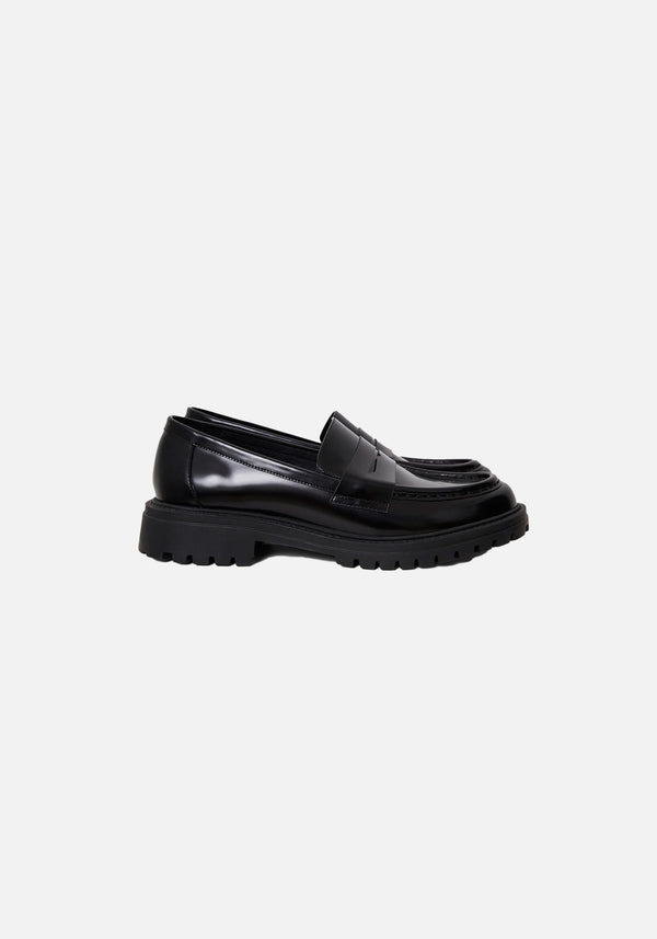 LEATHER LOAFER BLACK