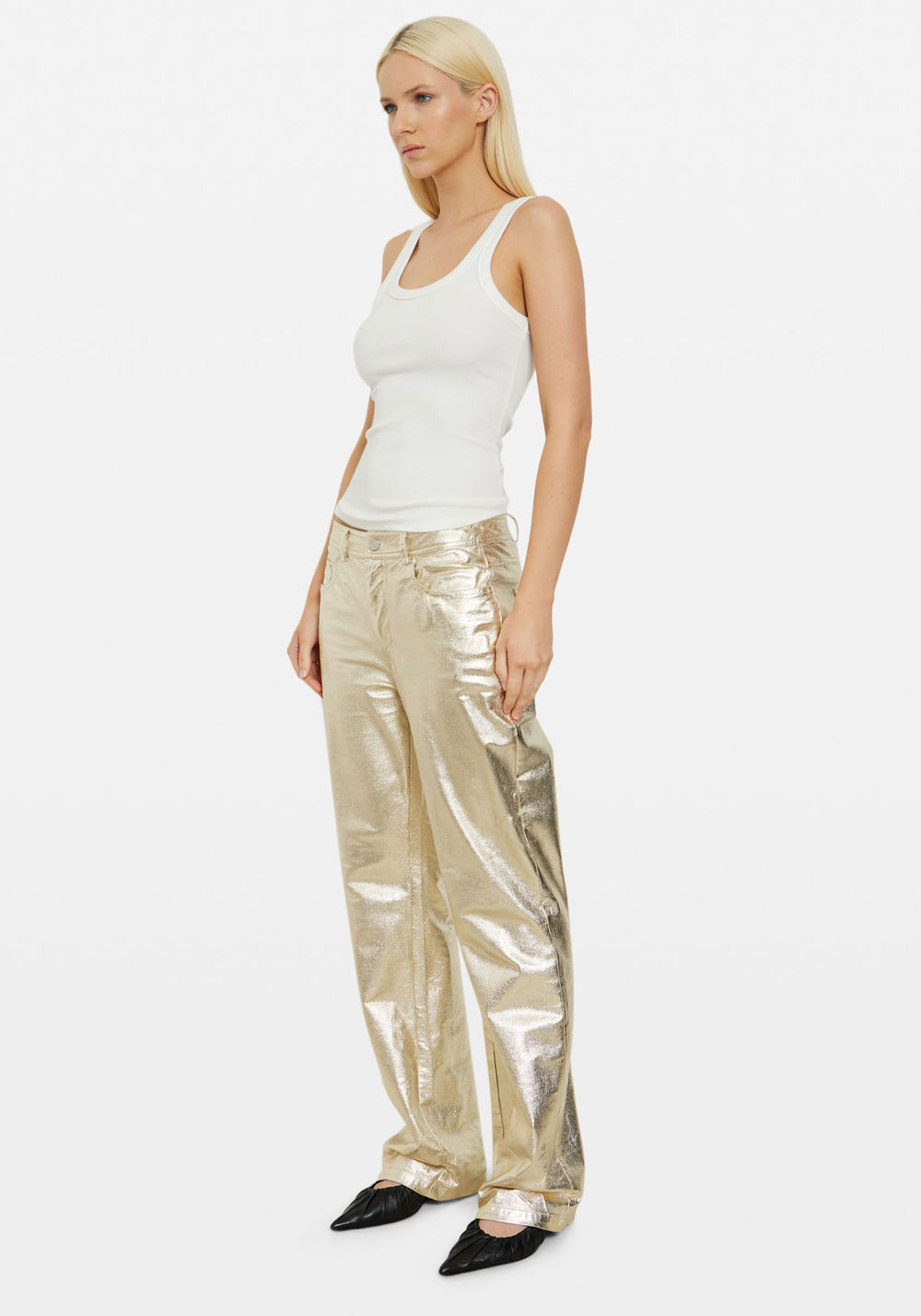 OPULENT PANT GOLD