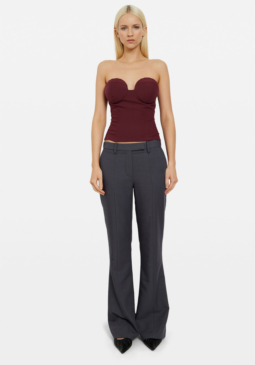 CHLOE CORSET TOP CHERRY