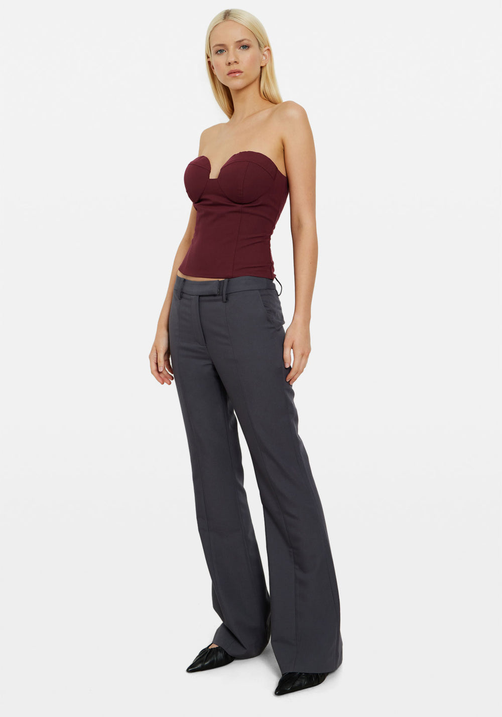 CHLOE CORSET TOP CHERRY