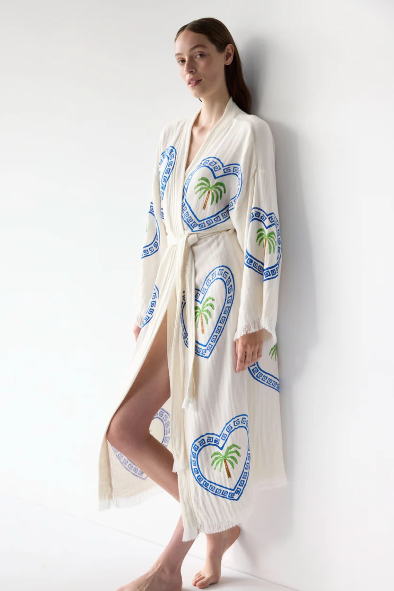Natural Long Palm Robe