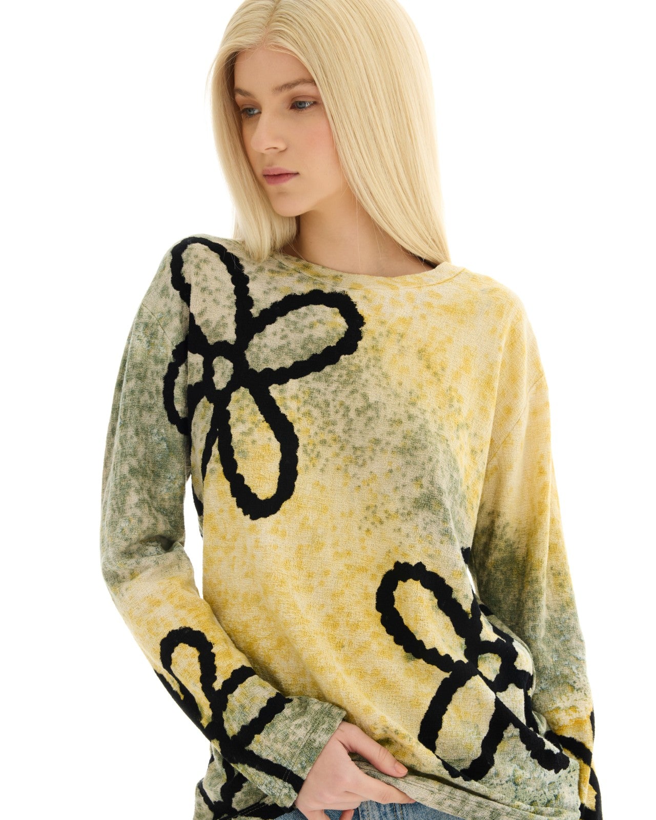 Hand Sprayed Hemp Top