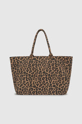 Leo Canvas Tote Leopard
