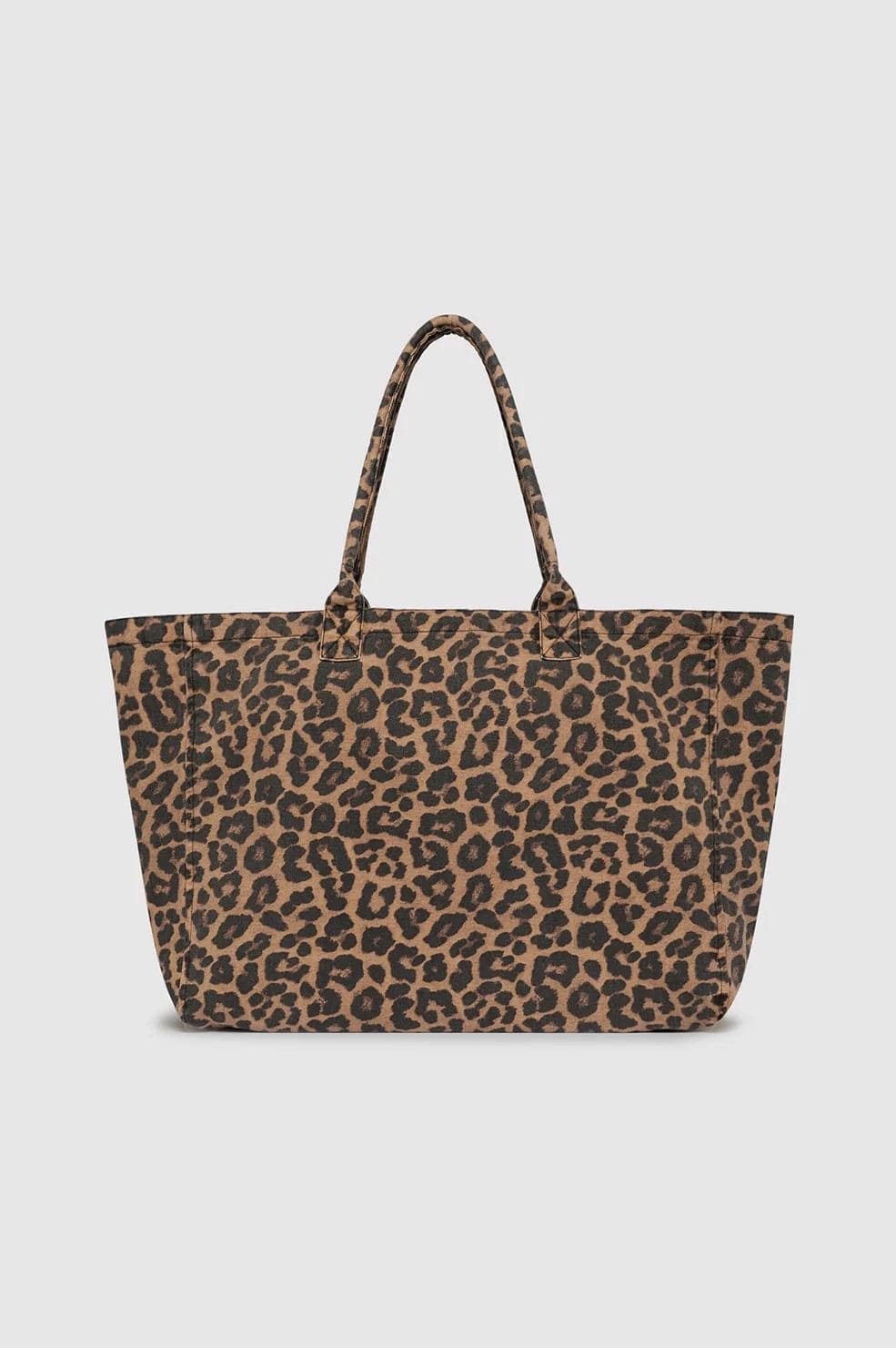 Leo Canvas Tote Leopard
