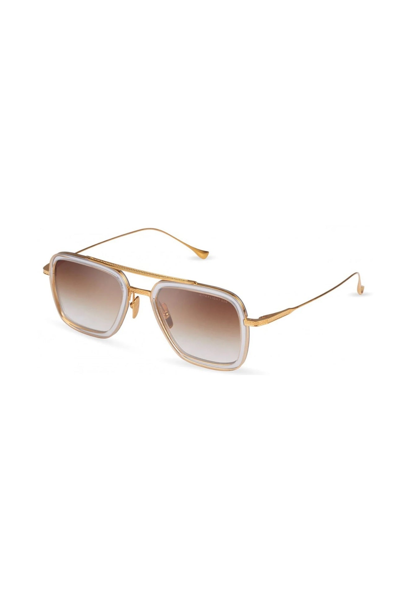 Dita Eyewear Flight 006 Clear Crystal / Yellow Gold