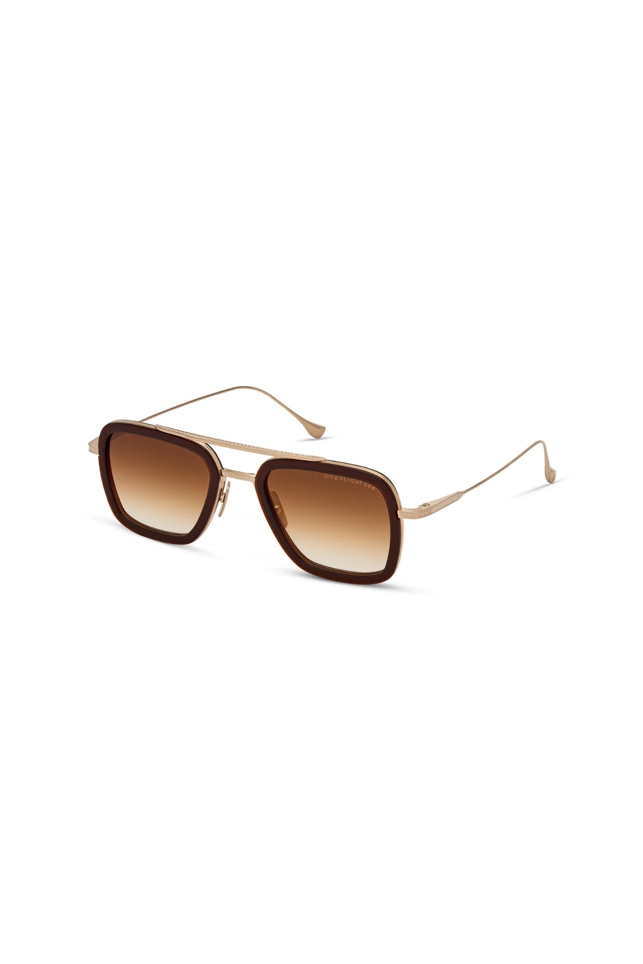 Dita Flight 006 Root Beer / Antique White Gold