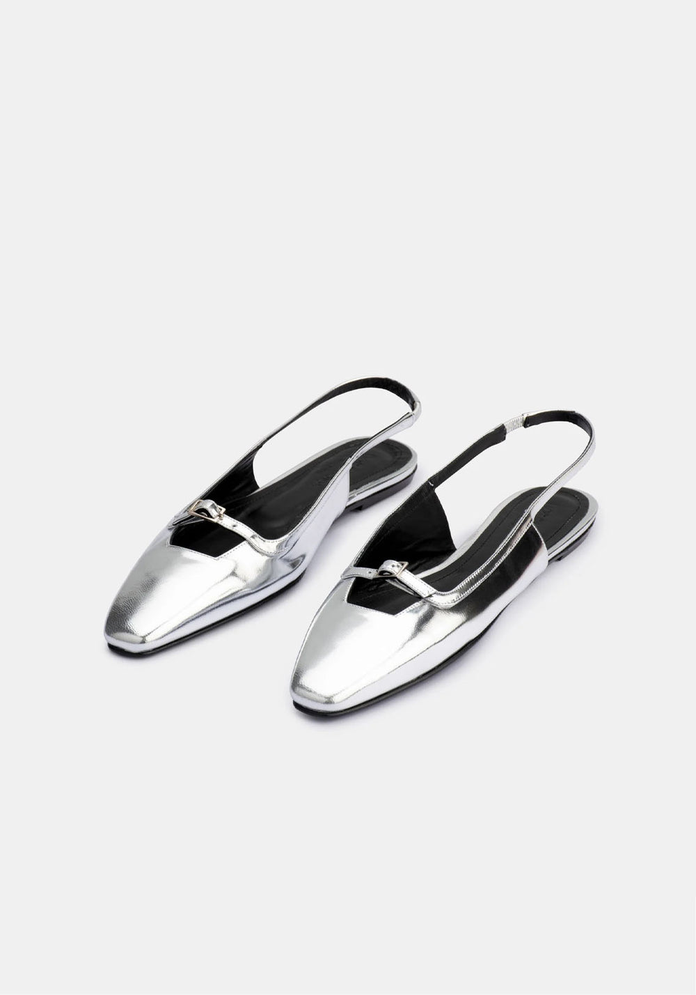 PAULINA FLATS SILVER MIRROR