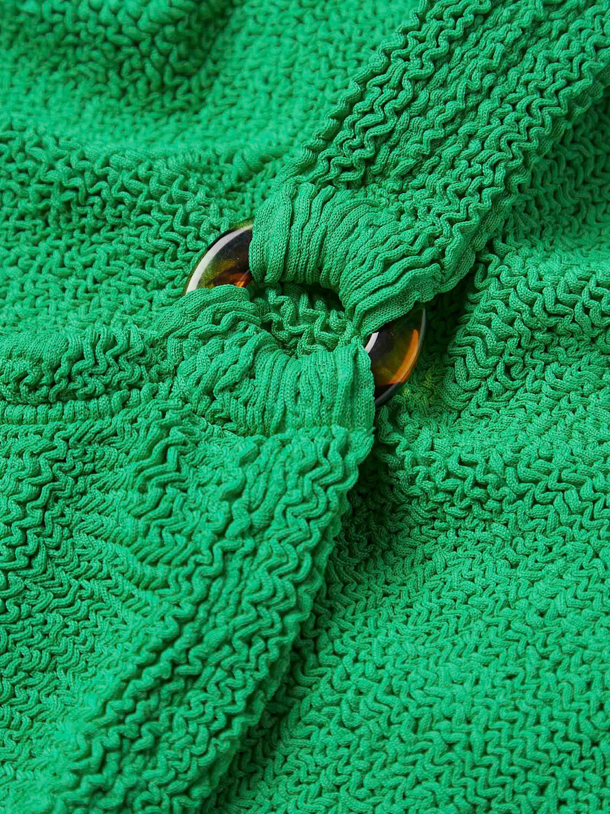 Domino Swim with Hoops Emerald