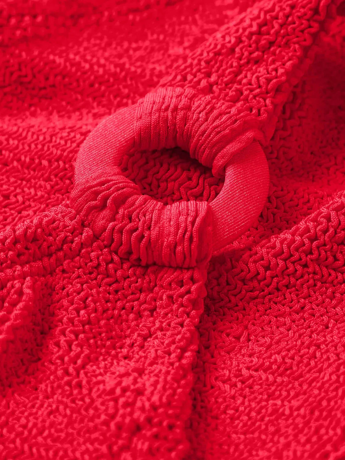 Domino Swim With Hoops Red