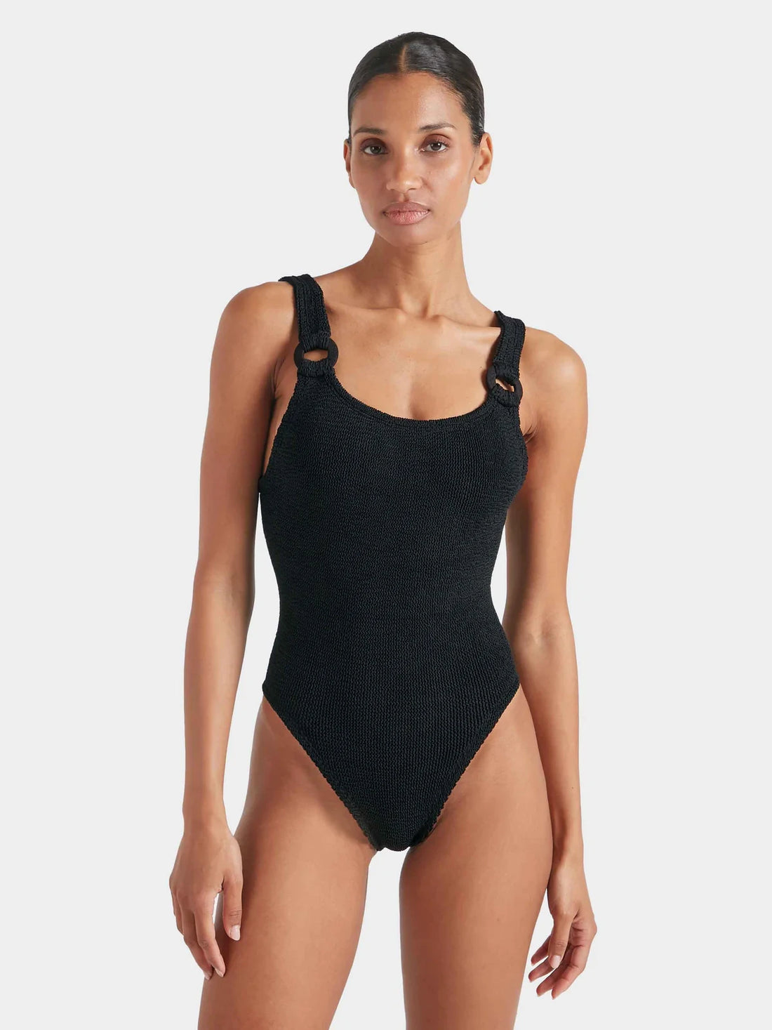 Domino Swimsuit Black