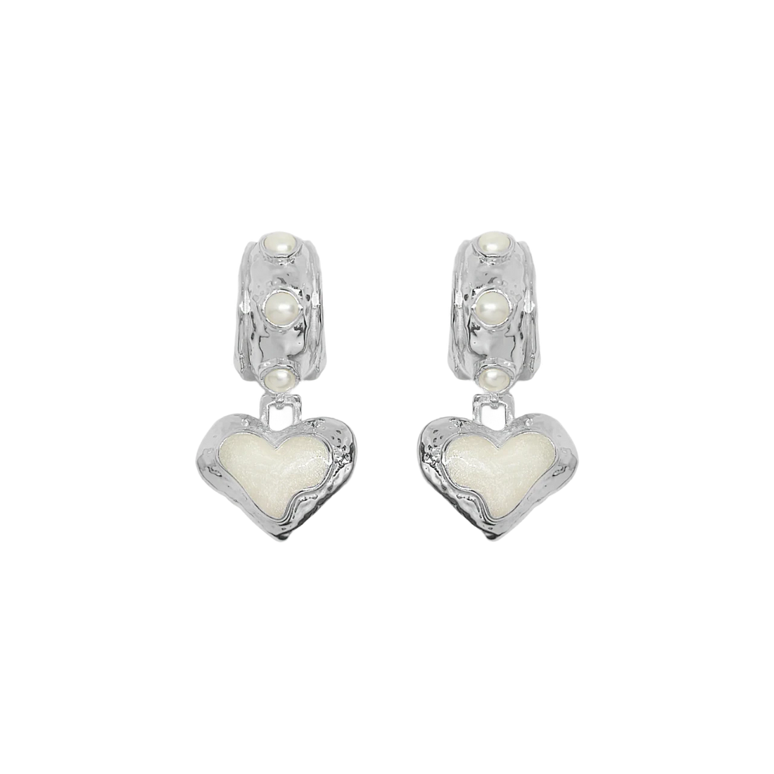 Elena Earrings Silver