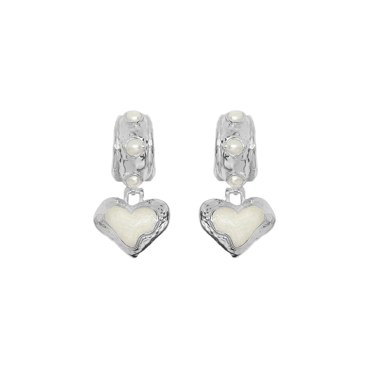 Elena Earrings Silver