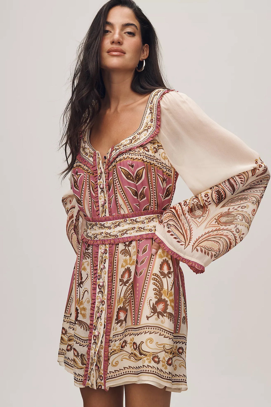 Farm Rio Delicate Ainika Mini Dress