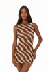 Fae Swim Moana Dress in Savanna – back
