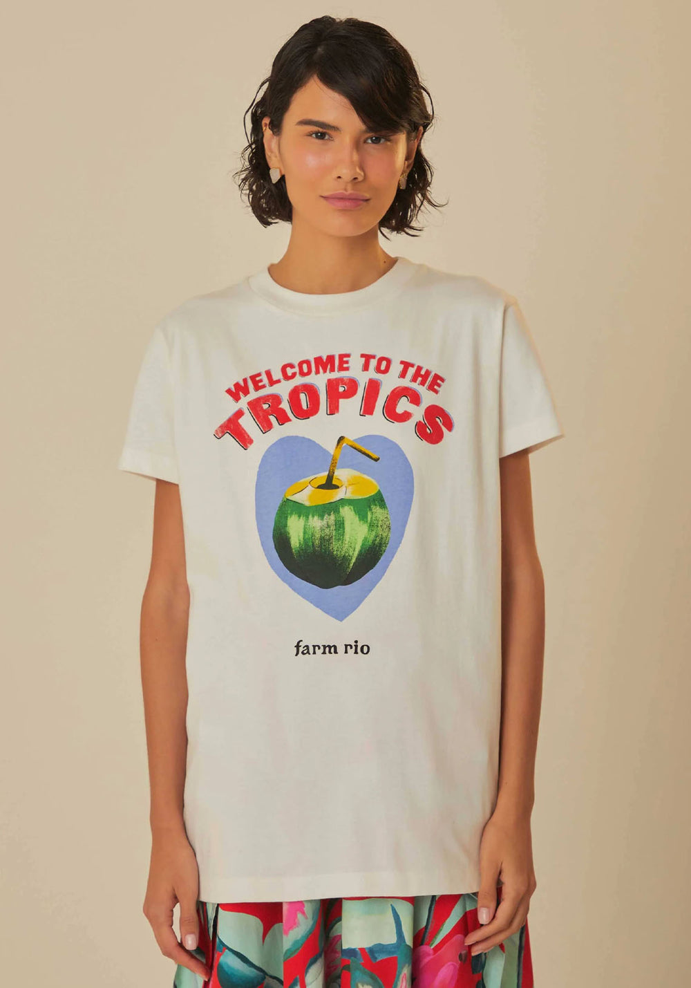 WELCOME TO THE TROPICS FIT T-SHIRT