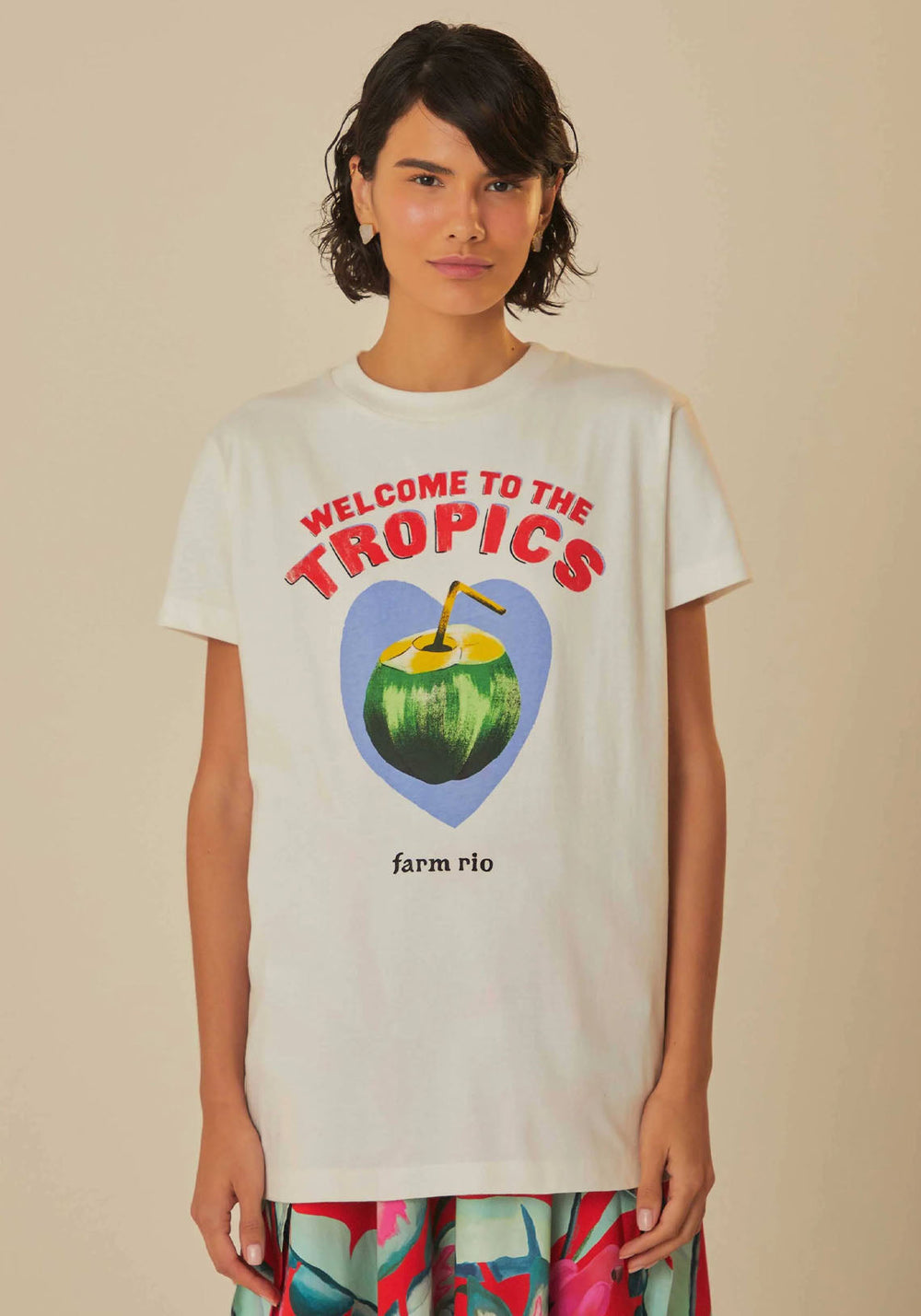 WELCOME TO THE TROPICS FIT T-SHIRT