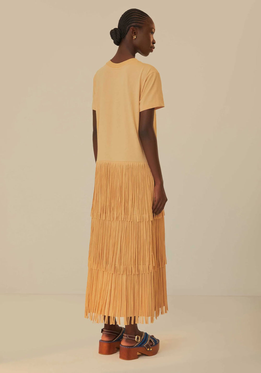 SUMMER IN THE TROPICS FRINGE DRESS