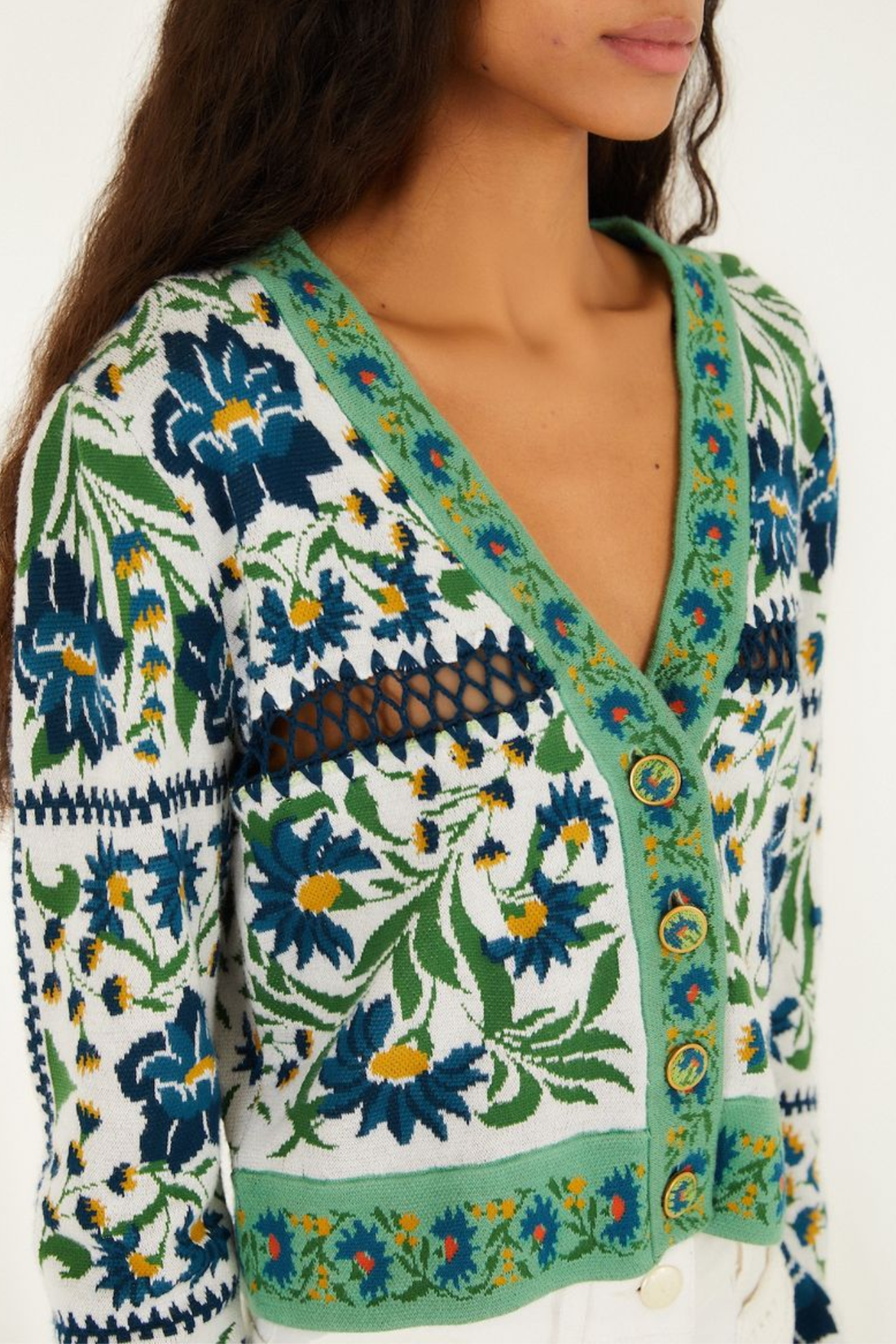 Manoela Knit Cardigan Manoela Off-White