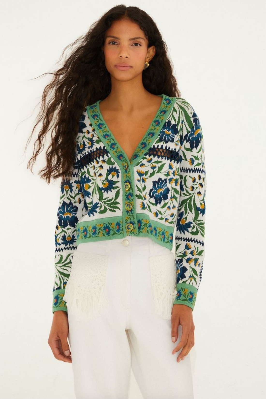 Manoela Knit Cardigan Manoela Off-White