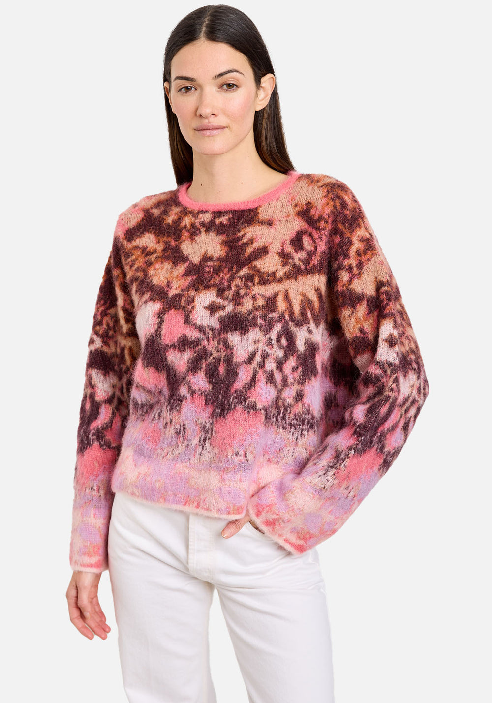 BLOOM MIST MOHAIR ALPACA SWEATER