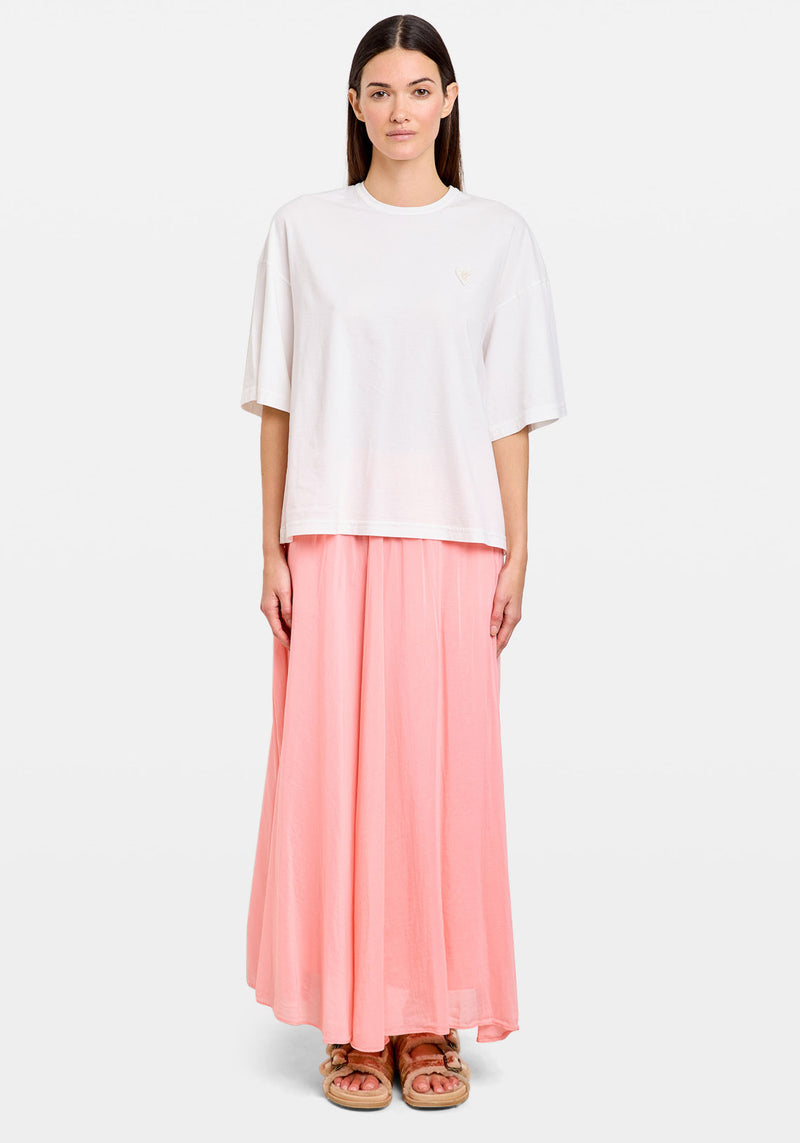 ESSENTIAL VOILE SKIRT PAMPLEMOUSSE